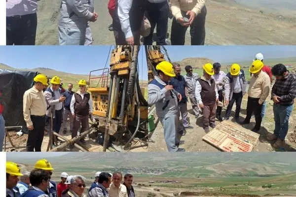 بازدید رئیس سازمان نظام مهندسی معدن ایران از معدن سنگ‌آهن گلالی صبانور
