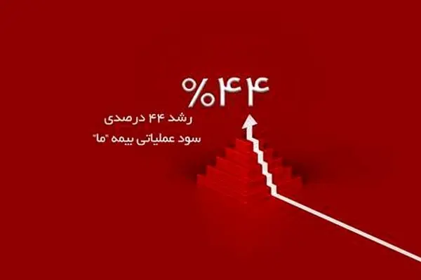 رشد ۴۴ درصدی سود عملیاتی بیمه ما در سه ماه نخست سال ۱۴۰۴
