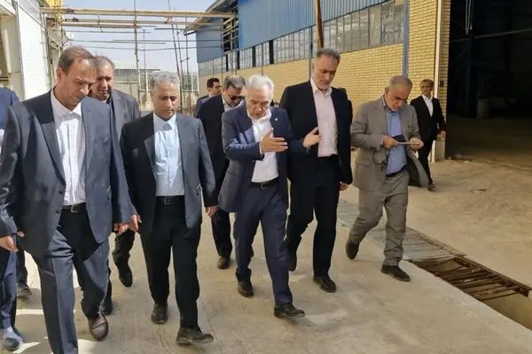 بازدید مدیرعامل بانک صنعت و معدن از ۸ طرح تولیدی در استان فارس
