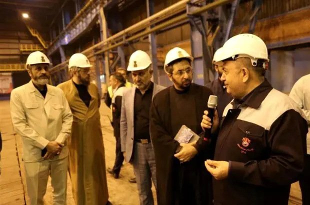 ذوب‌آهن اصفهان ریل پیشرفت ایران را می سازد
