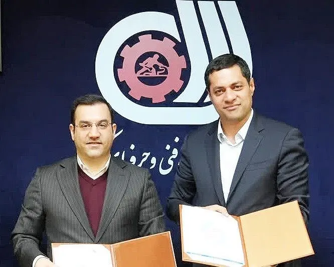 انعقاد تفاهم‌نامه همکاری سازمان آموزش فنی‌وحرفه‌ای کشور و شرکت صبا فولاد خلیج فارس
