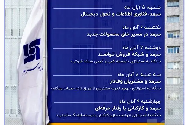 تشریح برنامه‌های عملیاتی در هفته سرمد
