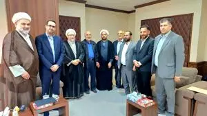 دیدار مدیرعامل بانک قرض الحسنه رسالت با رئیس مجمع تشخیص مصلحت نظام
