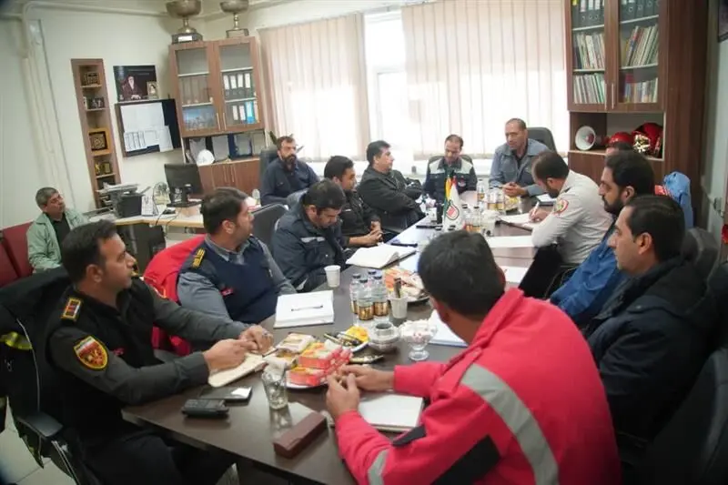 چهارمین جلسه مدیریت بحران به میزبانی مدیریت HSE ذوب آهن اصفهان
