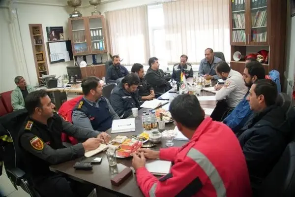 چهارمین جلسه مدیریت بحران به میزبانی مدیریت HSE ذوب آهن اصفهان
