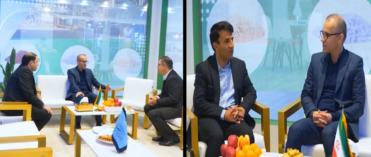 حضور مدیر عامل پتروشیمی خوزستان در نمایشگاه بین‌المللی رنگ و رزین تهران
