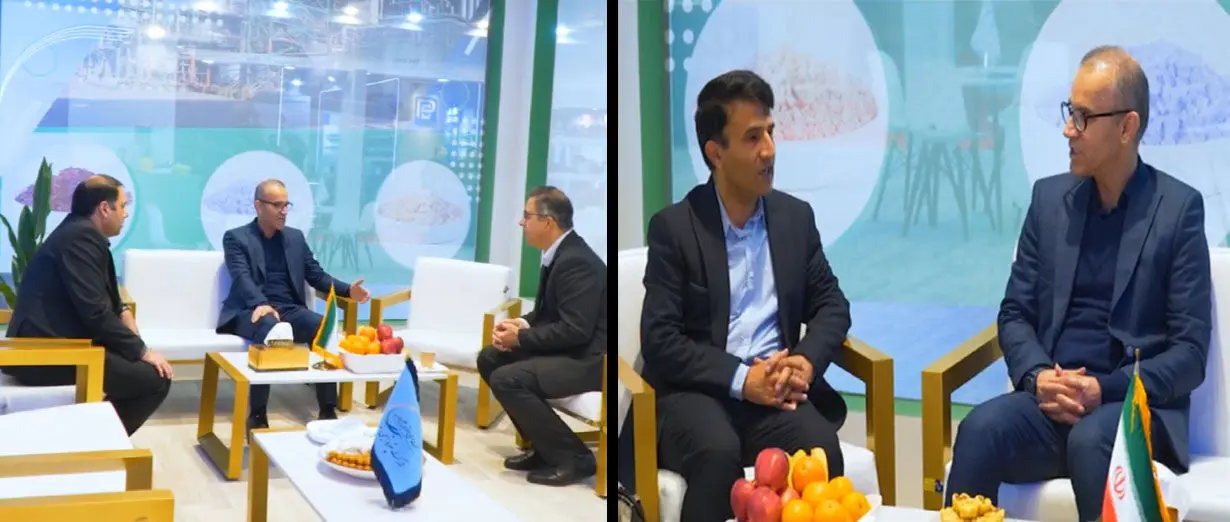 حضور مدیر عامل پتروشیمی خوزستان در نمایشگاه بین‌المللی رنگ و رزین تهران
