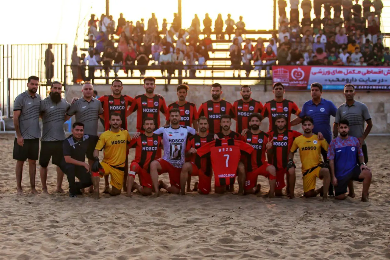  فولاد هرمزگان بر بام لیگ برتر فوتبال ساحلی ایران ایستاد
