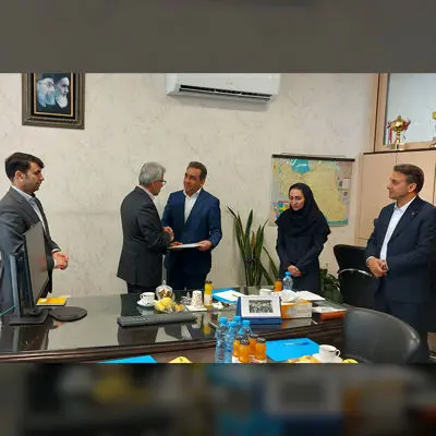 معارفه رئیس منطقه شرق ایران بانک اقتصادنوین

