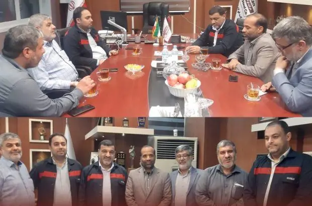 تقدیر مدیرکل بنیاد شهید و امور ایثارگران خوزستان از مدیرعامل شرکت فولاد اکسین
