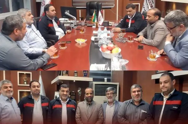 تقدیر مدیرکل بنیاد شهید و امور ایثارگران خوزستان از مدیرعامل شرکت فولاد اکسین
