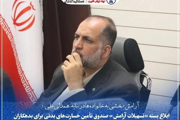 ابلاغ بسته «تسهیلات آرامش» صندوق تأمین خسارت‌های بدنی برای بدهکاران
