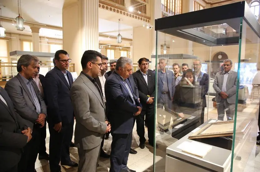 نمایشگاه «اسنادی از تاسیس بانک ملی ایران» گشایش یافت
