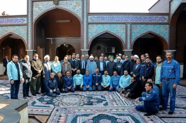 آیین آغاز استقبال از یادواره‌ی شهدای شرکت فولاد خوزستان
