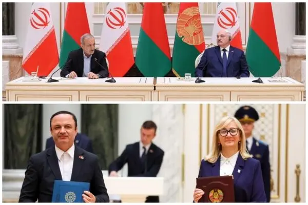 سند همکاری مناطق آزاد ایران و بلاروس امضا شد
