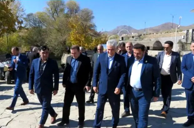 بازدید دکتر شیری مدیرعامل پست بانک ایران از مجتمع گردشگری دشت بهشت استان قم
