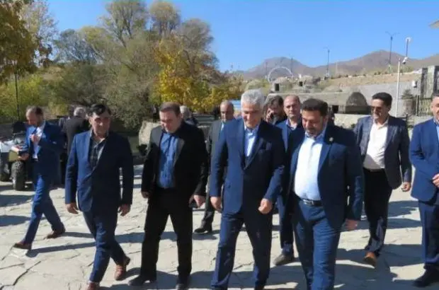 بازدید دکتر شیری مدیرعامل پست بانک ایران از مجتمع گردشگری دشت بهشت استان قم
