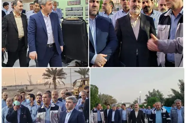 بازدید سرپرست تاپیکو از پتروشیمی فارابی
