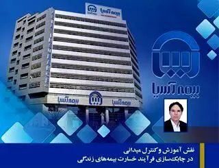 نقش آموزش و کنترل میدانی در چابک‌سازی فرآیند خسارت بیمه‌های زندگی
