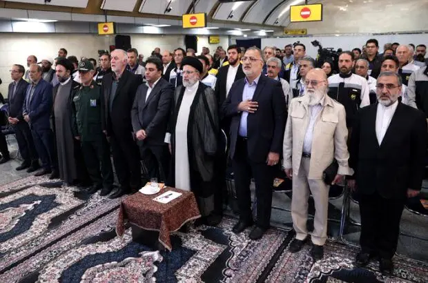 بهره‌برداری از فاز شمالی خط ۶ مترو تهران با مشارکت گروه مپنا

