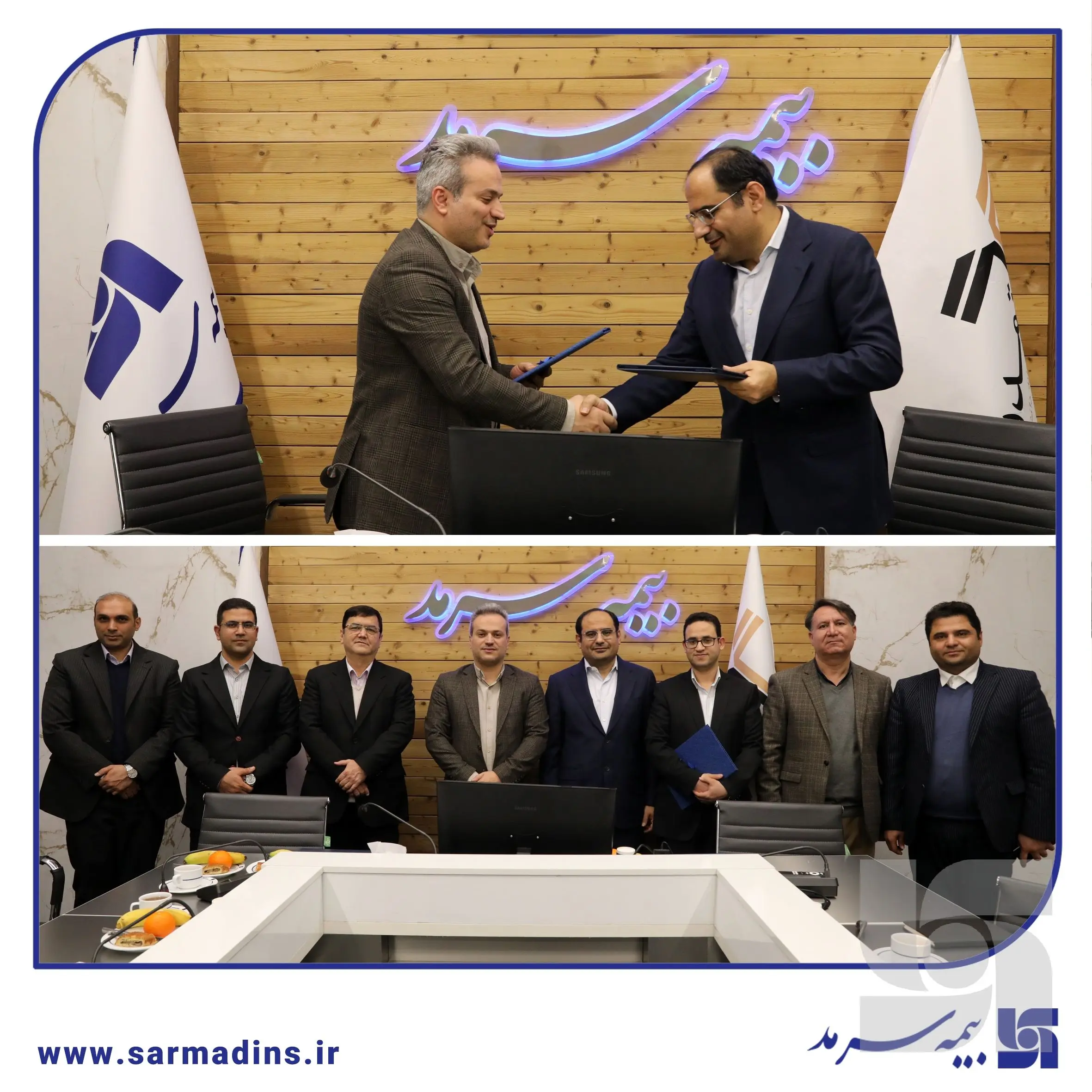 هم‌افزایی بیمه و بازار سرمایه با امضای تفاهم نامه بیمه سرمد و تامین سرمایه تمدن
