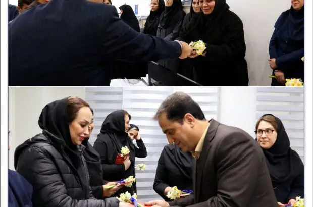 تجلیل از بانوان شاغل در بیمه سرمد به مناسبت ولادت حضرت فاطمه زهرا(س)
