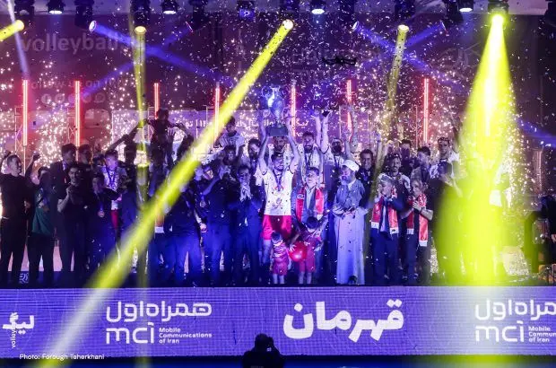 فولاد سیرجان ایرانیان برای سومین مرتبه قهرمان لیگ برتر والیبال مردان ایران شد