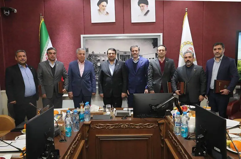 برگزاری مراسم معارفه چند مدیر ارشد با تاکید بر تقویت شایسته سالاری در انتصابات بانک ملی ایران
