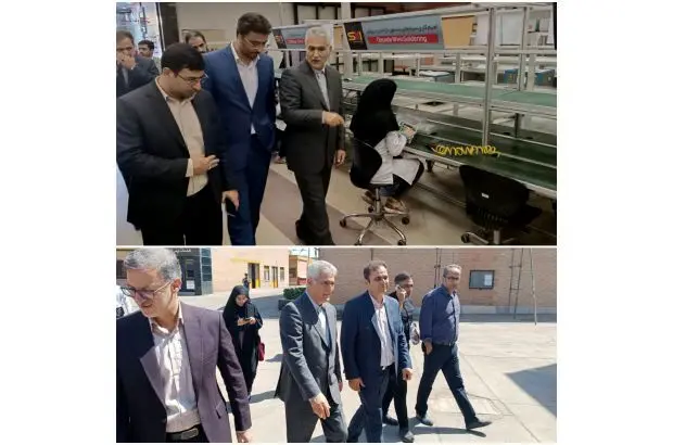 حضور مدیر عامل پست بانک ایران در هیات همراه وزیر ارتباطات و فناوری اطلاعات برای افتتاح طرح و پروژه های استان قزوین به مناسبت هفته دولت
