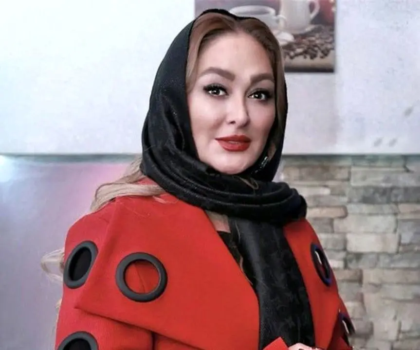 این مانتوی دهاتی الهام حمیدی را نبینید | الهام حمیدی چقدر اضافه وزن پیدا کرد ؟