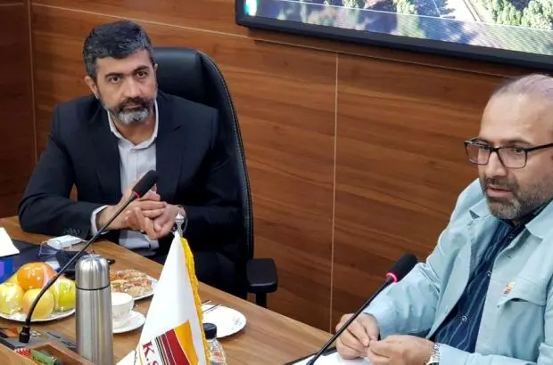 نشست مدیرعامل شرکت گاز استان با مدیرعامل فولاد خوزستان
