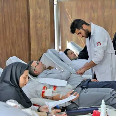مشارکت کارکنان بانک اقتصادنوین در پویش اهدای خون
