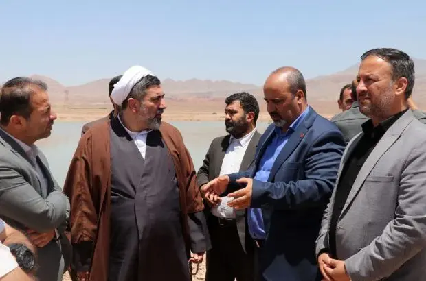 بازدید معاون اجتماعی و پیشگیری از وقوع جرم دادگستری استان خراسان شمالی از سیل بند تغذیه ای خاکی شرکت آلومینای ایران

