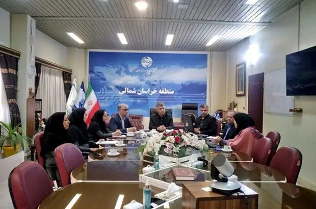 تقدیر مخابرات استان خراسان شمالی از خدمات شعبه بجنورد بیمه دانا
