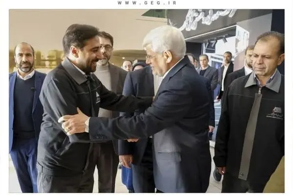 بازدید معاون اول رییس جمهور از غرفه گل گهر در نمایشگاه باشگاه تولید و‌ تحول
