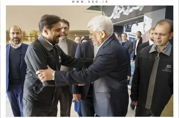 بازدید معاون اول رییس جمهور از غرفه گل گهر در نمایشگاه باشگاه تولید و‌ تحول
