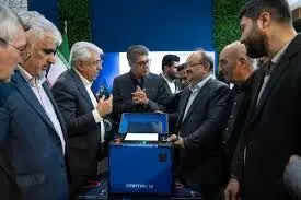 دستگاه پیشرفته اندازه‌گیری ظرفیت خازنی و تانژانت دلتا با نام CAPTAN 12 در غرفه پتروشیمی شهید تندگویان رونمایی شد
