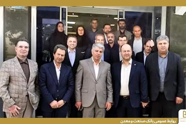 بازدید معاون مهندسی و پشتیبانی بانک صنعت و معدن از مدیریت‌های استانی گلستان و سمنان
