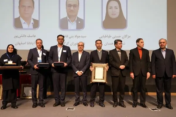 تجلیل از روسای شعب برتر بانک سینا در شانزدهمین گردهمایی روسای موفق شعب بانک‌ها
