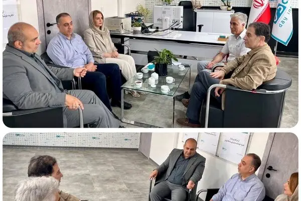 نشست مدیریت بیمه دی کرمانشاه با انجمن فیزیوتراپان استان