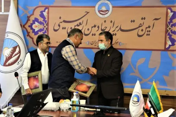 آیین تقدیر از خادمین اربعین حسینی در بیمه ایران برگزار شد
