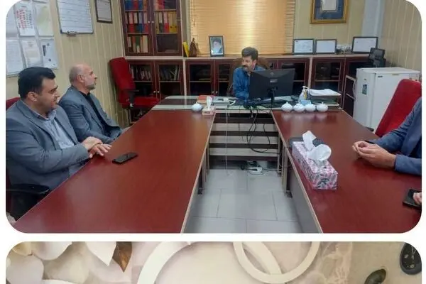 دیدار و بازدید مدیر بیمه دی استان مازندران از سوادکوه به همراه رئیس صندوق فولاد استان