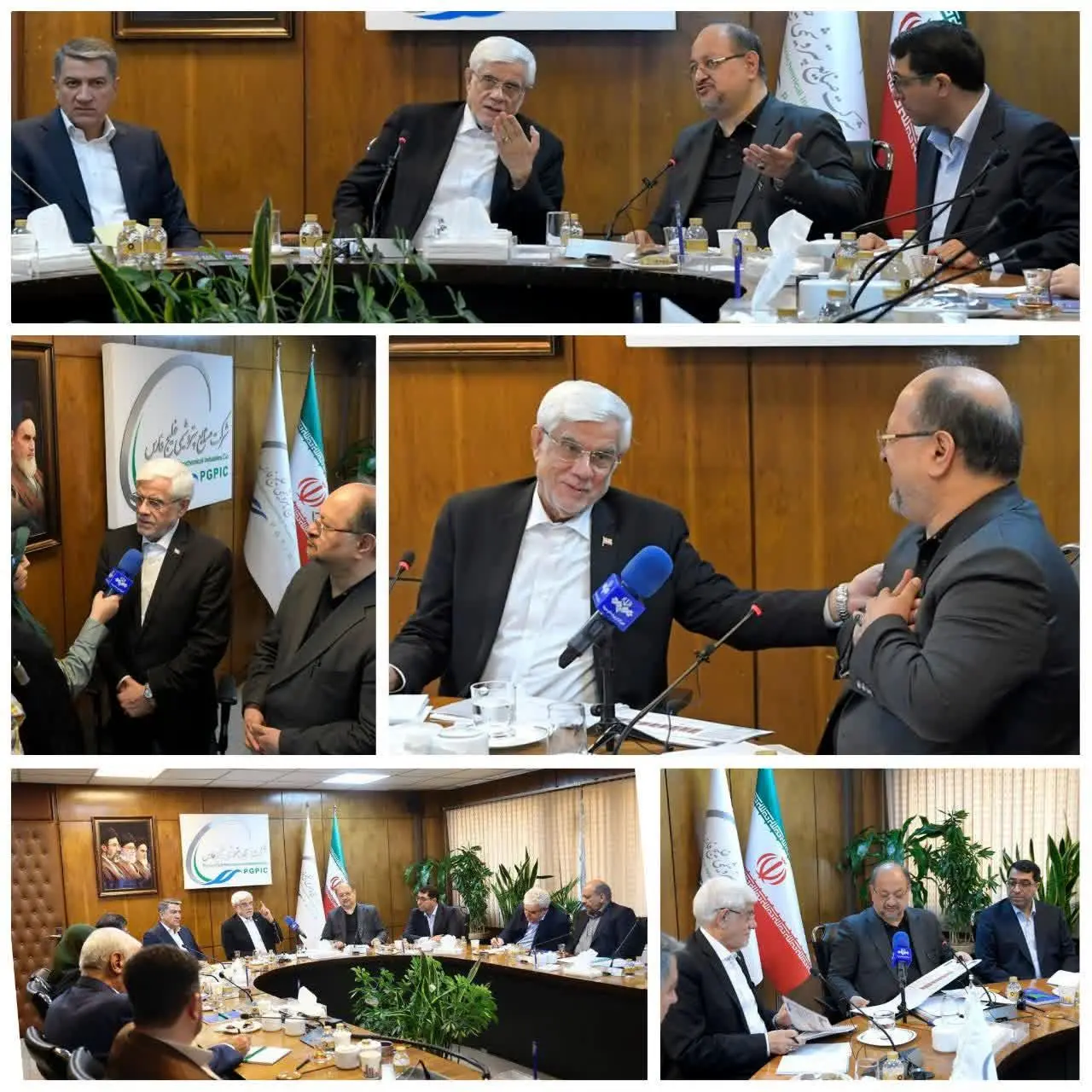 بازدید معاون اول رئیس جمهور از هلدینگ خلیج فارس
