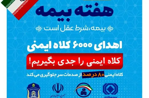 شش هزار کلاه ایمنی در سراسر کشور اهدا می شود
