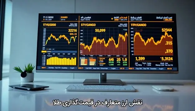 نقش ارز متعارف در قیمت‌گذاری طلا