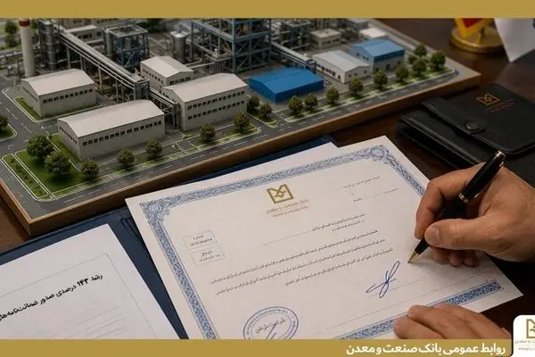رشد ۱۴۳ درصدی صدور ضمانت‌نامه‌های ریالی بانک صنعت و معدن در سه‌ماهه نخست سال جاری
