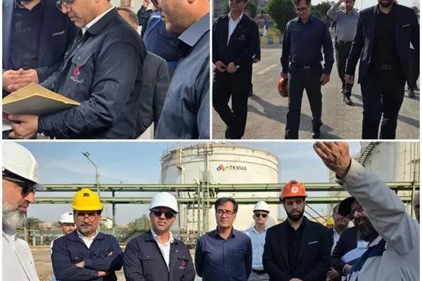 بازدید رئیس سازمان محیط زیست شهرستان و نماینده دادگستری از پروژه زیست محیطی تصفیه پساب پتروشیمی فارابی
