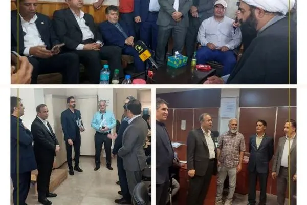 دیدار دبیرکل سندیکا با معاون دادگستری استان هرمزگان و بازدید از شعب بیمه استان
