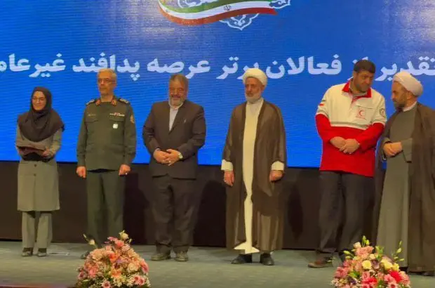 تقدیر از مدیر زیرساخت ایمیدرو در همایش ملی پدافند غیرعامل
