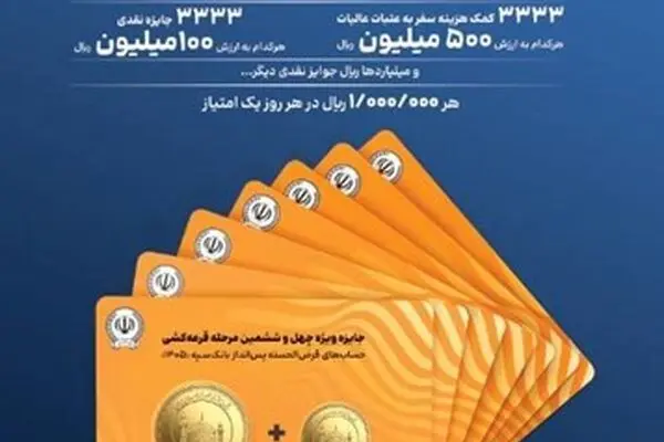 جوایز طلایی جشنواره بزرگ قرعه‌کشی حساب‌های قرض‌الحسنه پس انداز بانک سپه اعلام شد
